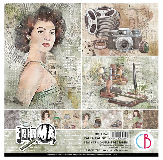 Ciao Bella - Enigma paper 8x8