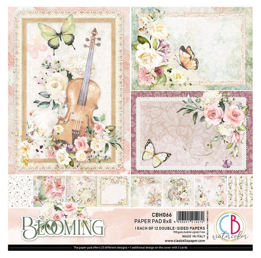 Ciao Bella -Blooming paper 8x8